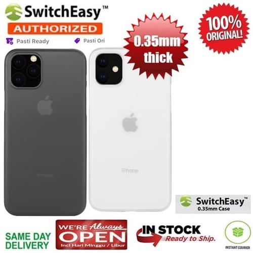 Jual iPhone 11 / 11 Pro / 11 Pro Max Case Switcheasy Ultra Thin 0.35 mm
