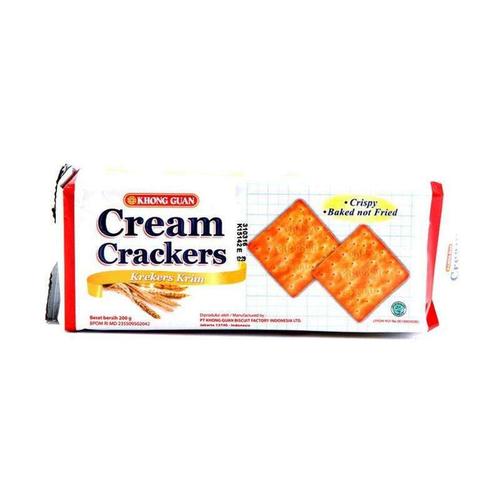 Jual Khong Guan Cream Crackers 200 gram Jakarta Utara Rumah Rasa Food Tokopedia