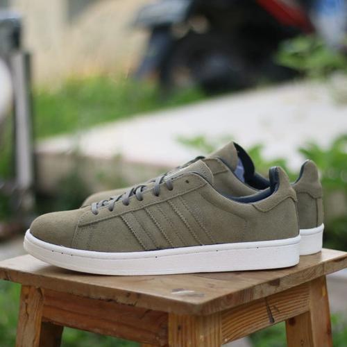 Jual SEPATU ADIDAS CAMPUS OLIVE GREEN 