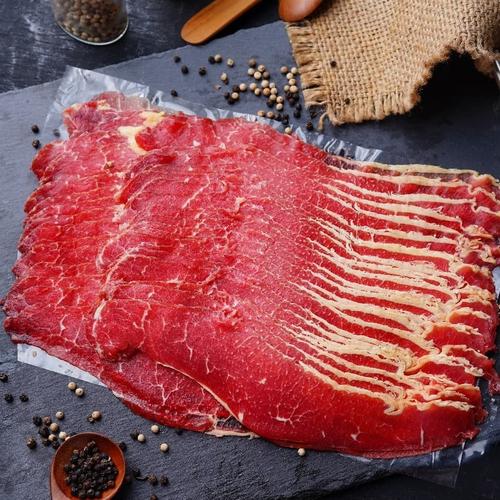 Foto Produk Daging sapi Aus brisket slice beef / yakiniku / sukiyaki / shabu beef dari Friday Meat Shop