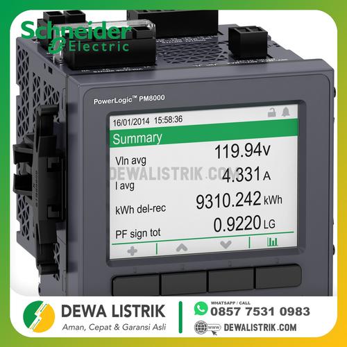 Jual [ METSEPM8240 ] Schneider PM8000 POWER METER 0.2s ACC Jakarta