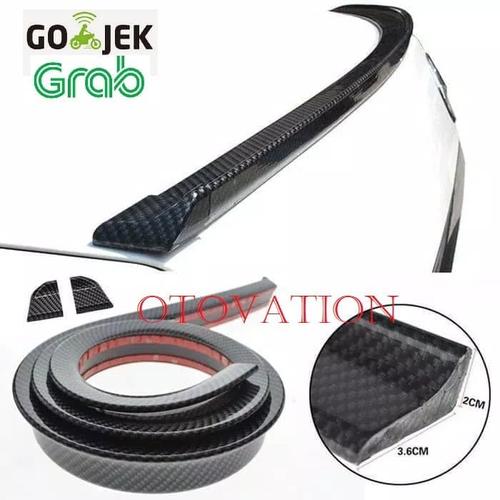 Jual Mini Ducktail Spoiler Lips Bagasi Belakang Carbon Serena - Jakarta ...