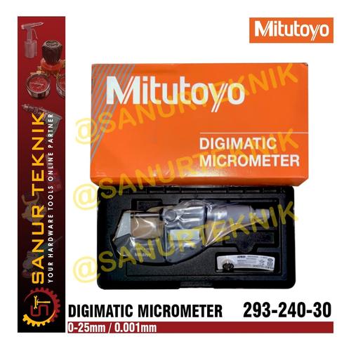 Jual MITUTOYO Digimatic Micrometer/ Digital Micrometer 025mm (293240