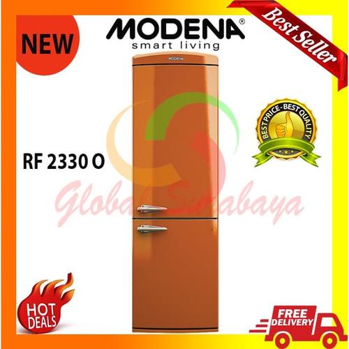Gambar KULKAS MODENA RETRO RF 2330 O dari Global Surabaya undefined Tokopedia