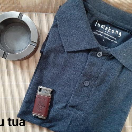 Foto Produk kaos polo shirt polos / kaos kerah / kaos polo - S, Hitam dari Kerry Onlineshop
