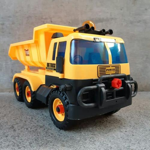 Foto Produk Mainan Truk Pasir Jumbo Bonus Obeng Kunci Pas - Dump Truck Besar Anak dari balqis jual online
