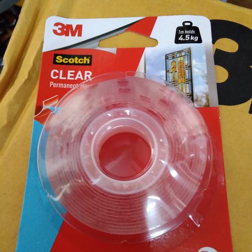 Foto Produk Double Tape 3M Scotch Original USA Clear Mounting Tape 4010C - CLEAR dari Dunia Tape