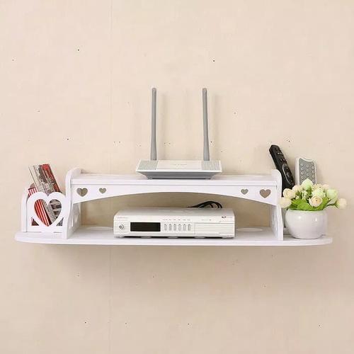 Jual Rak Dinding Ambalan Router Wifi Set Top Box Floating Rack Vintage ...