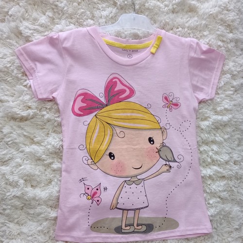 Foto Produk kaos anak perempuan pink 131 dari anak mama lpg