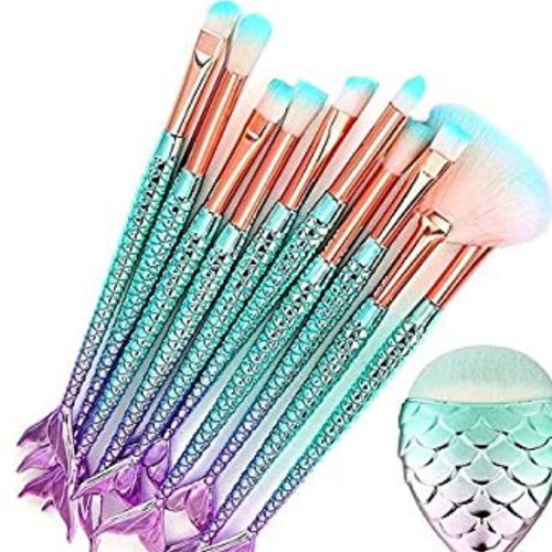 Foto Produk Mermaid Makeup Brush Cosmetic Brushes Eyes dari Emily beauty store