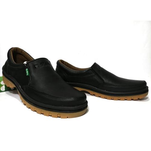 Foto Produk Sepatu casual pria bahan kulit asli merek kickers elegan - Hitam, 39 dari mafia sepatu kulit