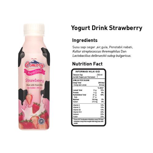 Jual CIMORY YOGHURT DRINK STRAWBERRY Kota Batam GOGO SUPERMARKET