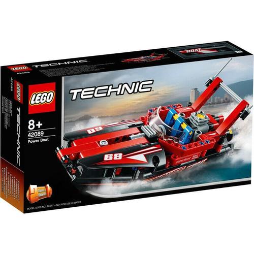 LEGO Technic 42089 Power Boat Set Model Hydroplane Construction Toy di  Double Di Store Tokopedia - Main Image
