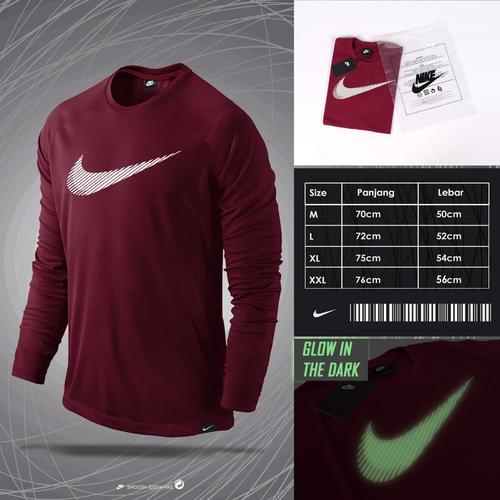 Jual LONGSLEEVE NIKE SWOOSH GLOW IN THE 