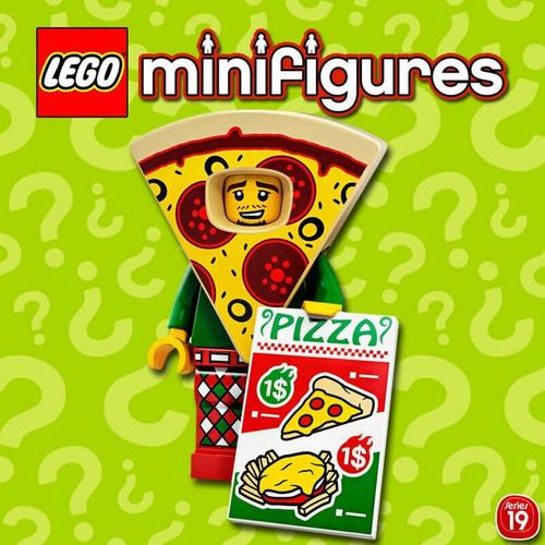 Jual LEGO Minifigures Series 19-Pizza Suit Guy Minifigure Seri #10