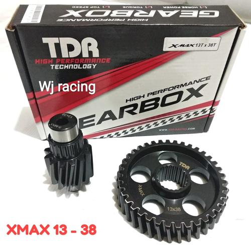 Foto Produk Gear Rasio Xmax 13 x 38 TDR racing dari wijaya motor kreo