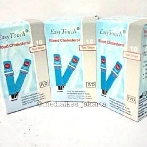 Foto Produk Tes strip easytouch kolestrol dari medicarejkt