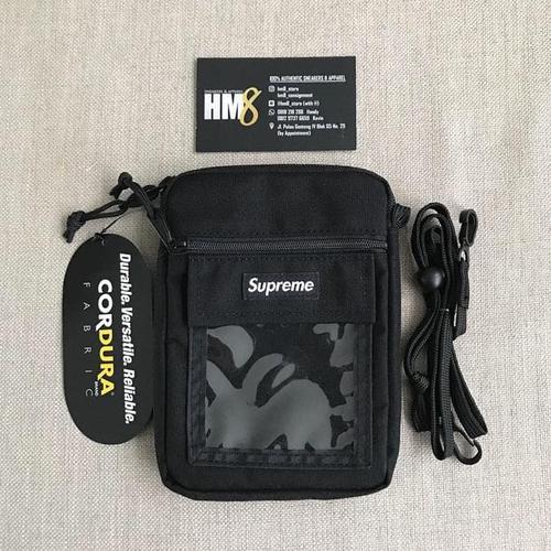 black supreme utility pouch