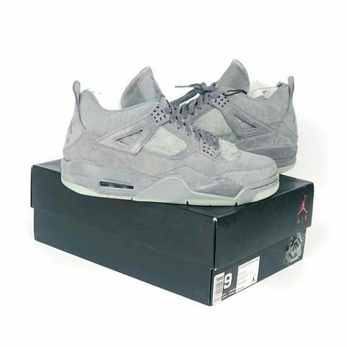 Jual Sepatu Pria Air Jordan 4 Cool Grey 