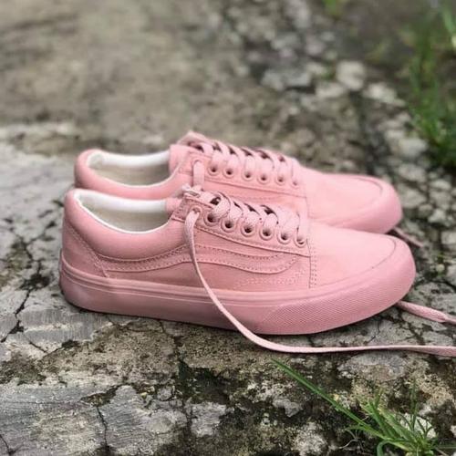 rose vans womens