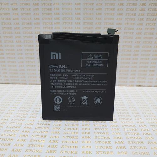Foto Produk Batre Battery Xiaomi Redmi Note 4 - Note 4x Mediatek BN41 Origina 100% dari ABK STORE