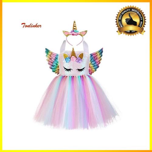 For Girls Unicorn Tutu Dress 