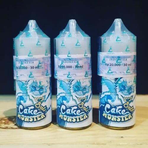 Foto Produk Cake Monster Salt Nicotine Liquid 30 ml by CreativeLabz Saltnic Nic dari Beki Vapor
