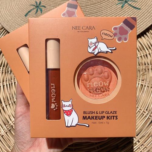 Foto Produk Nee Cara Blush and Lip Glaze Makeup Kits dari Glow Little Shops