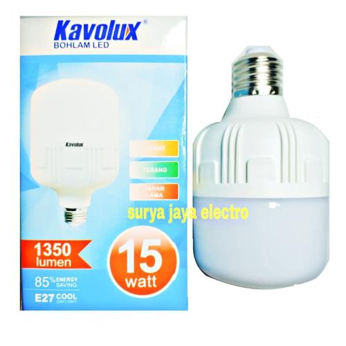 Gambar Lampu LED Bebas merkuri blub kapsul 15 watt termurah n terang dari surya jaya electro Kota Tangerang Tokopedia