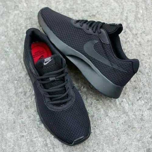 nike tanjun full black original