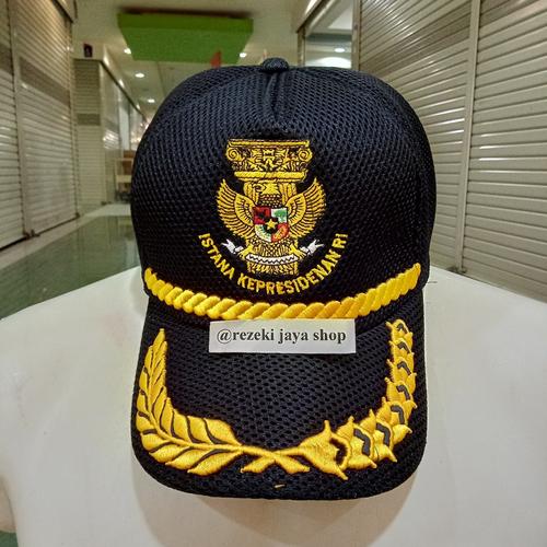 Gambar Topi ISTANA KEPRESIDENAN RI Bahan Jaring kwalitas bagus dari Rezeki jaya shop Jakarta Utara Tokopedia