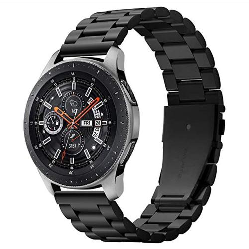 silver leather watch