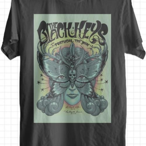 T-Shirt Kaos Distro The Black Keys 04 