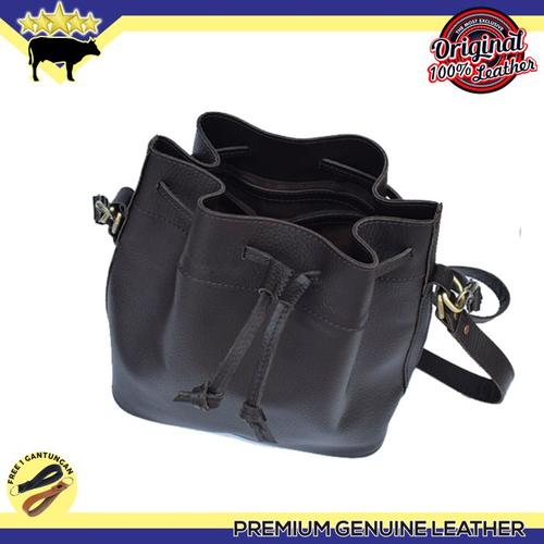 Foto Produk TAS KULIT ASLI WANITA GENUINE LEATHER BAG TAS KERJA dari QUEQU SHOP