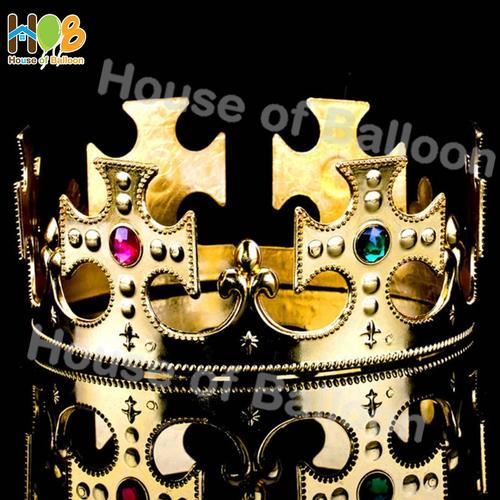Jual Mahkota Pesta Raja Crown Party King Gold Emas - Silver - Kota ...