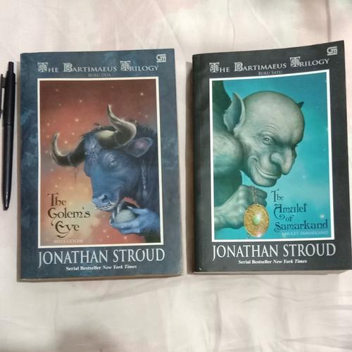 Foto Produk 2 Novel The Bartimaeus Trilogy buku satu dan buku dua dari boekoejack