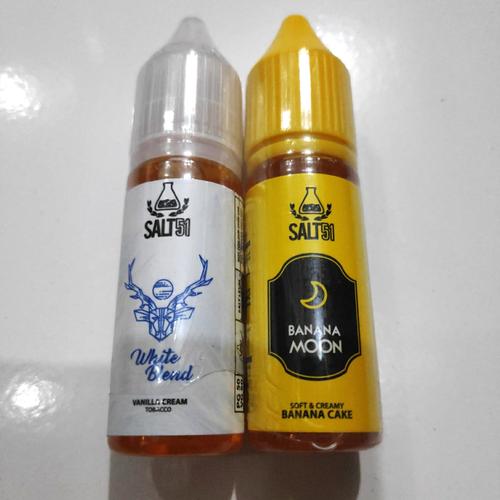 Foto Produk SALT LAB51 BANANA MOON WHITE BLEND dari KJ VAPE