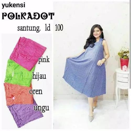 Foto Produk Daster Yukensi Payung Polka Baju Hamil Baju Tidur Wanita dari Brantandari Shop