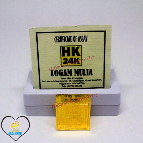 Jual Emas Batangan Hk Logam Mulia 24K Gold Bar Gold Fine Gold 100 Gram -  Kota Yogyakarta - Hakabe Gold Jewelery | Tokopedia