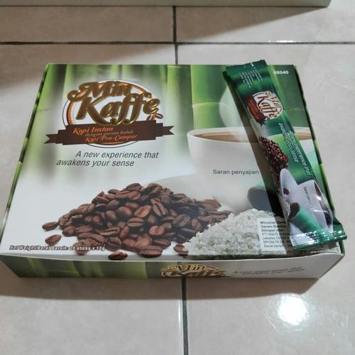 Foto Produk Min Kaffe KOPI GARAM BAMBOO BAMBU S4LT KESEHATAN AMAN UNTUK MAAG dari OCL_Shop