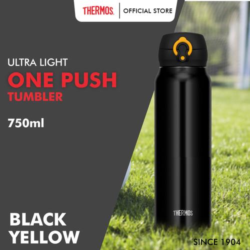 Jual Thermos Tumbler One Push Ultra Light Black Yellow 750ml Jnl 753 Bky Kota Bandung Akinalutfi Tokopedia