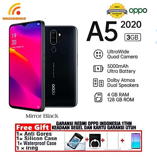 Foto Produk OPPO A5 2020 Ram 3/64GB Garansi Resmi OPPO INDONESIA - Putih dari OVANST0RE