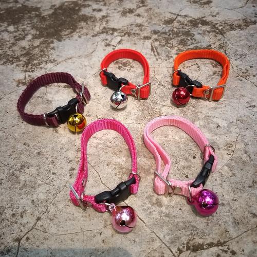 Foto Produk KALUNG KERINCING BEL KUCING, KELINCI, MUSANG, PUPPY SMALL BREED dari Putzy Petshop