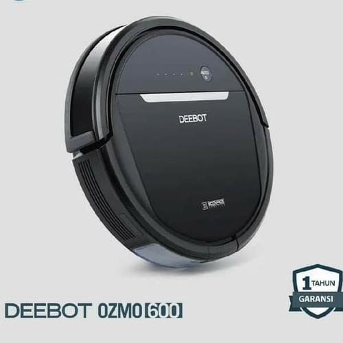 Foto Produk Ecovacs Deebot OZMO 600 Robot Vaccum Cleaner Sapu Pel Lantai Otomatis dari Perwita Karya