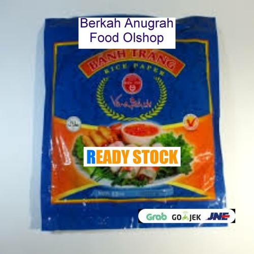 Foto Produk KULIT LUMPIA VIETNAM RICE PAPER 22Cm isi 15lembar kemasan repacking dari BerkahAnugrah foodOlshop