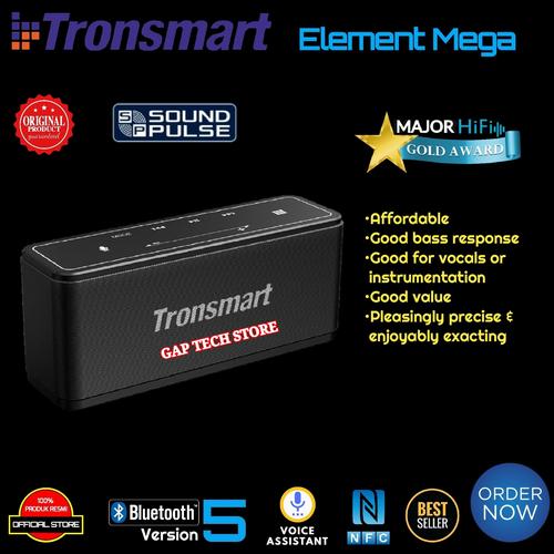 Foto Produk Tronsmart Element Mega SoundPulse Bluetooth Speaker Original dari GAP TECH STORE