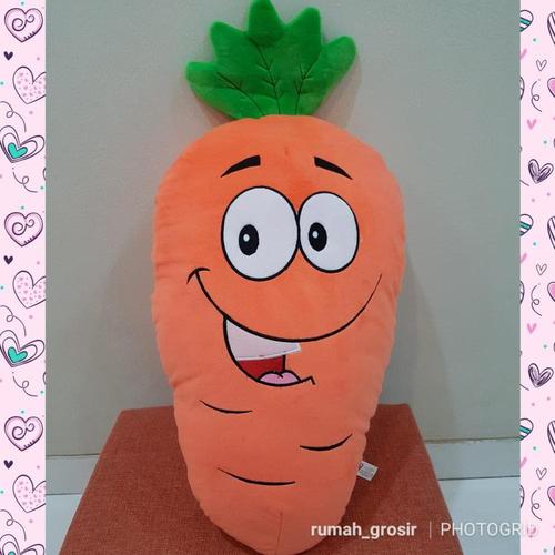Foto Produk Bantal Boneka Wortel Sayuran Carrot dari Ada Toko Disini Ya