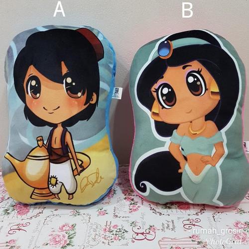 Foto Produk Bantal Boneka Jasmine atau Aladdin dari Ada Toko Disini Ya