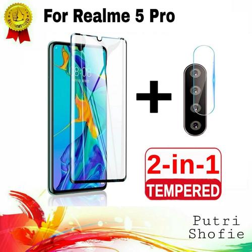 Foto Produk Tempered Glass Lensa Camera + Tg Anti Gores Oppo Realme 5 Pro dari Putri Shofie