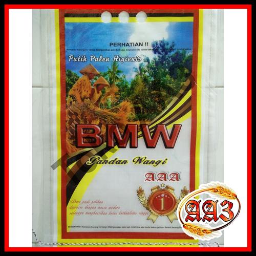 Jual Tokokarungaa3 Karung Beras Laminasi Merek Bmw 5kg Jakarta Timur Toko Karung Aa3 